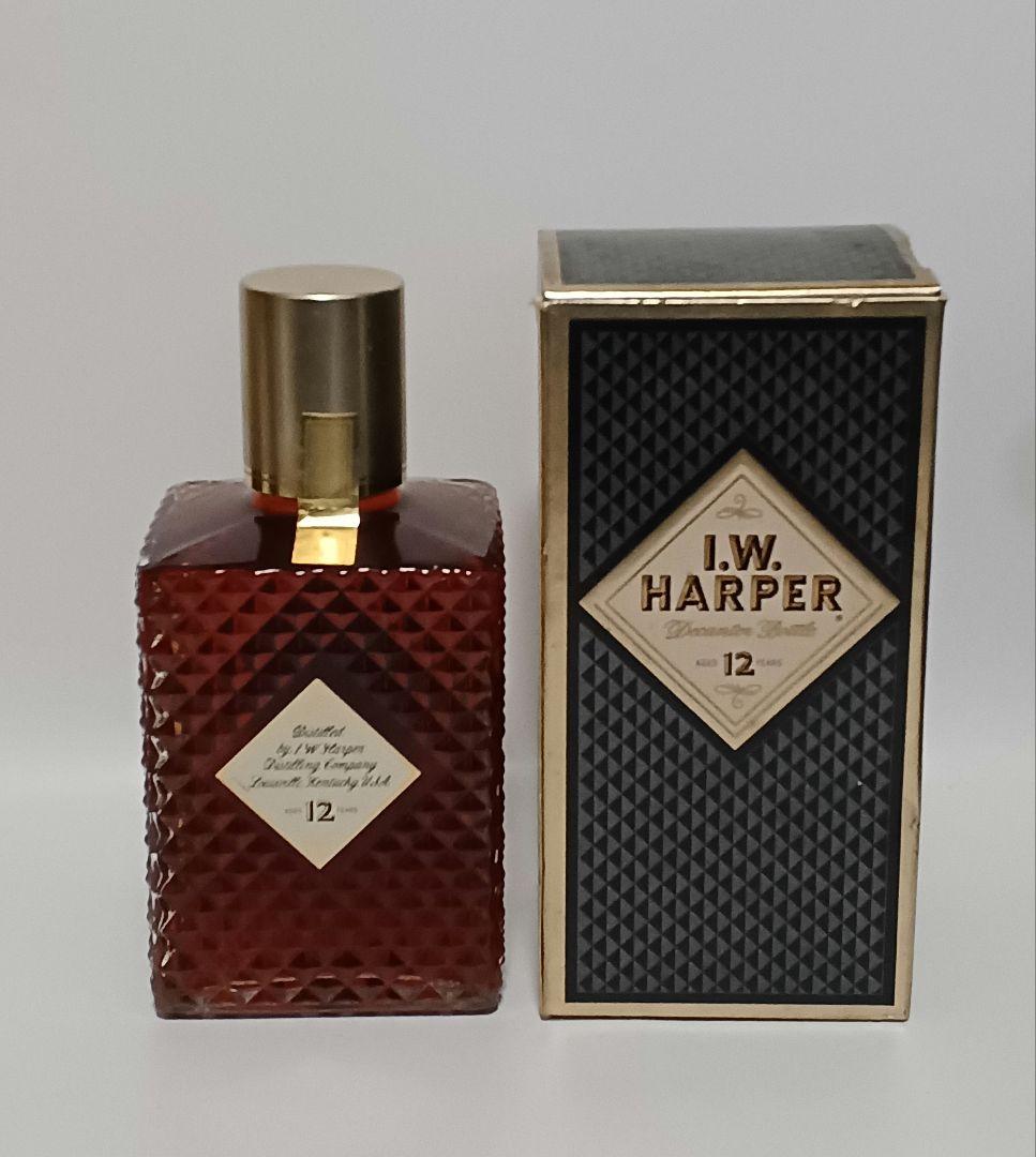 I.W. HARPER 12年 ウイスキー 旧ボトル　古酒　ウイスキー