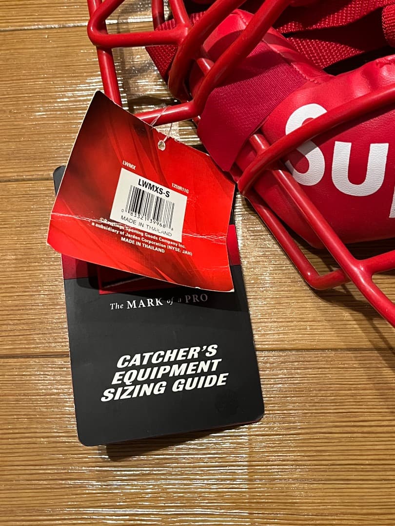 防具 Supreme 18ss Rawlings Catcher's Mask