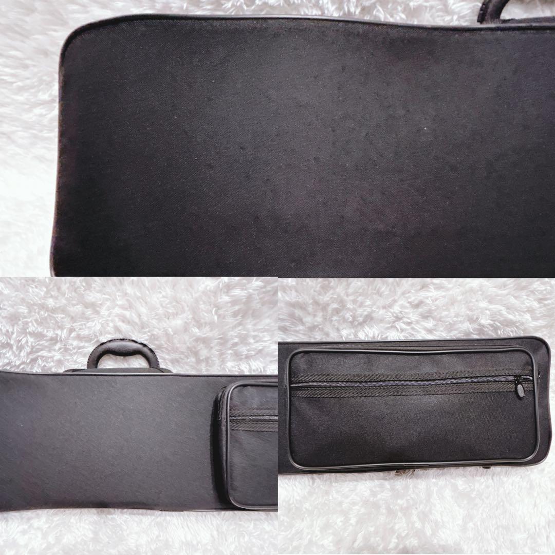 【美品】古月琴坊 紅木 二胡 ニシキヘビ皮 ER-400 セミハードケース付