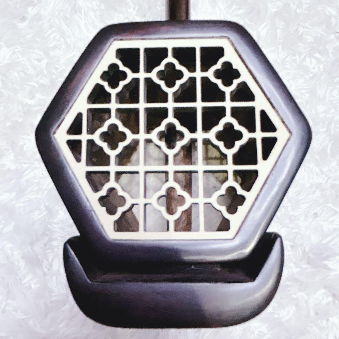 【美品】古月琴坊 紅木 二胡 ニシキヘビ皮 ER-400 セミハードケース付