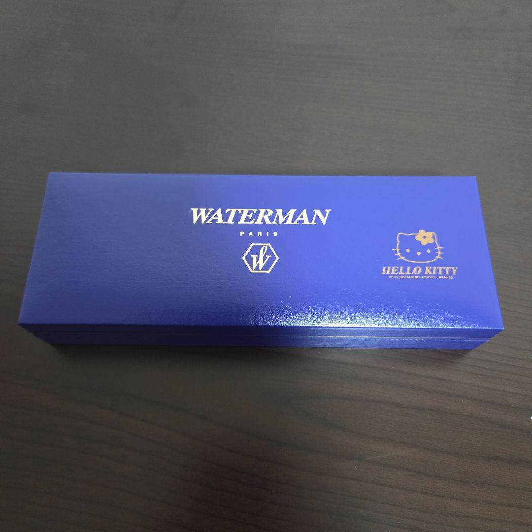 WATERMAN 万年筆 HELLO KITTY 青