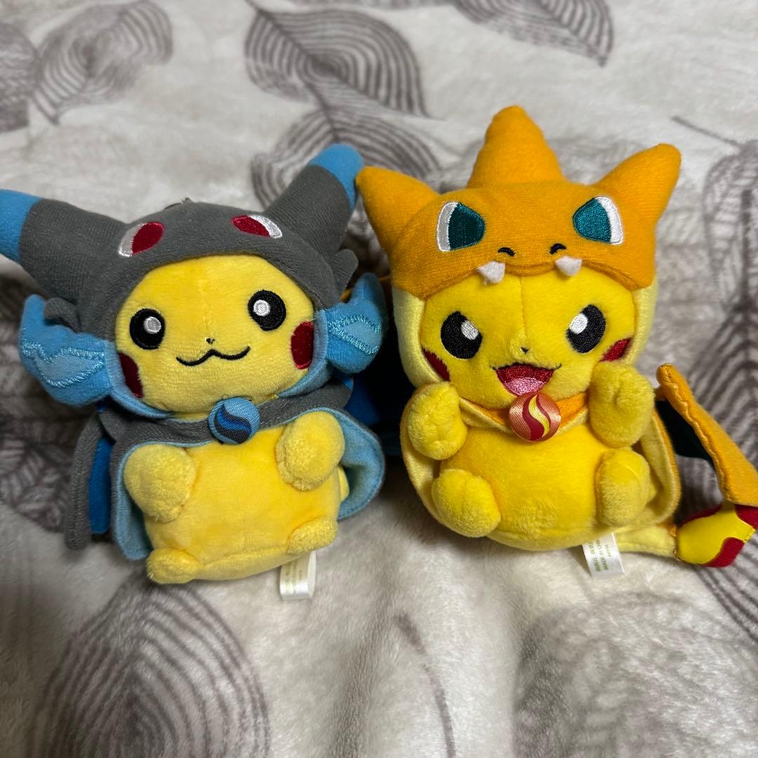 ポケモンセンターメガトウキョーメガリザードン ポンチョピカチュウ セット