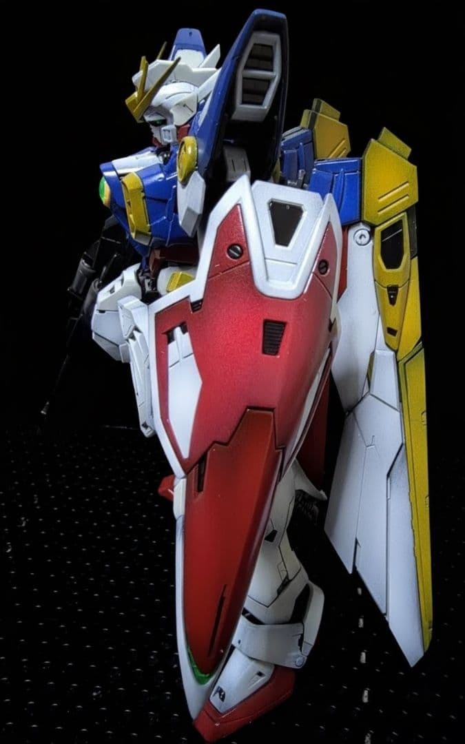 【全塗装】RG ウィングガンダムゼロ つや消し ガンプラ 完成品