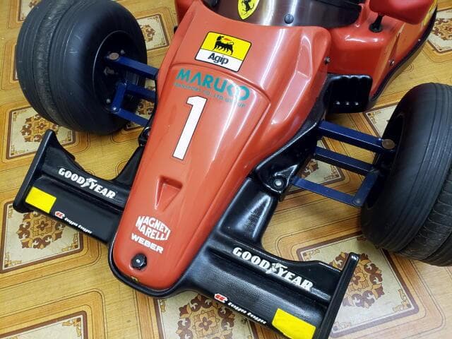 大きい Ferrari/フェラーリ F1 全長1820㎜ 乗れる 電動カー