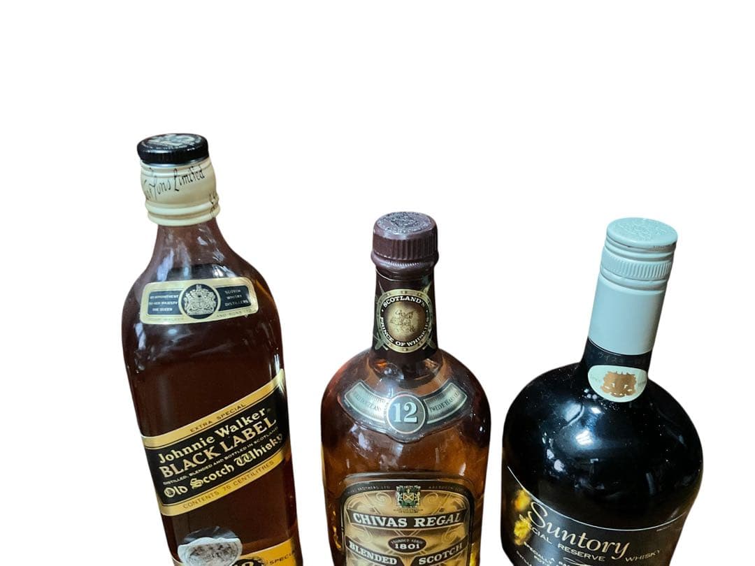 未開封　古酒ウイスキー5本セット