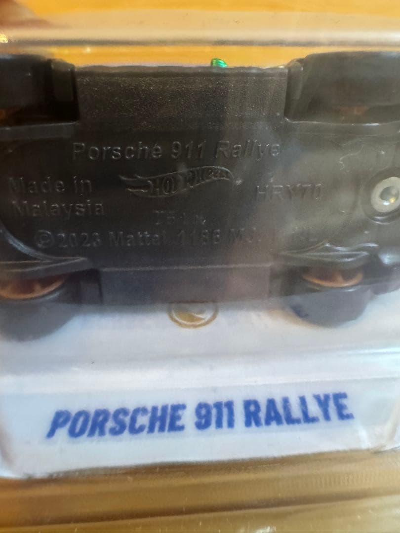 【Hotwheels】スーパートレジャーハントPorsche911 RALLYE