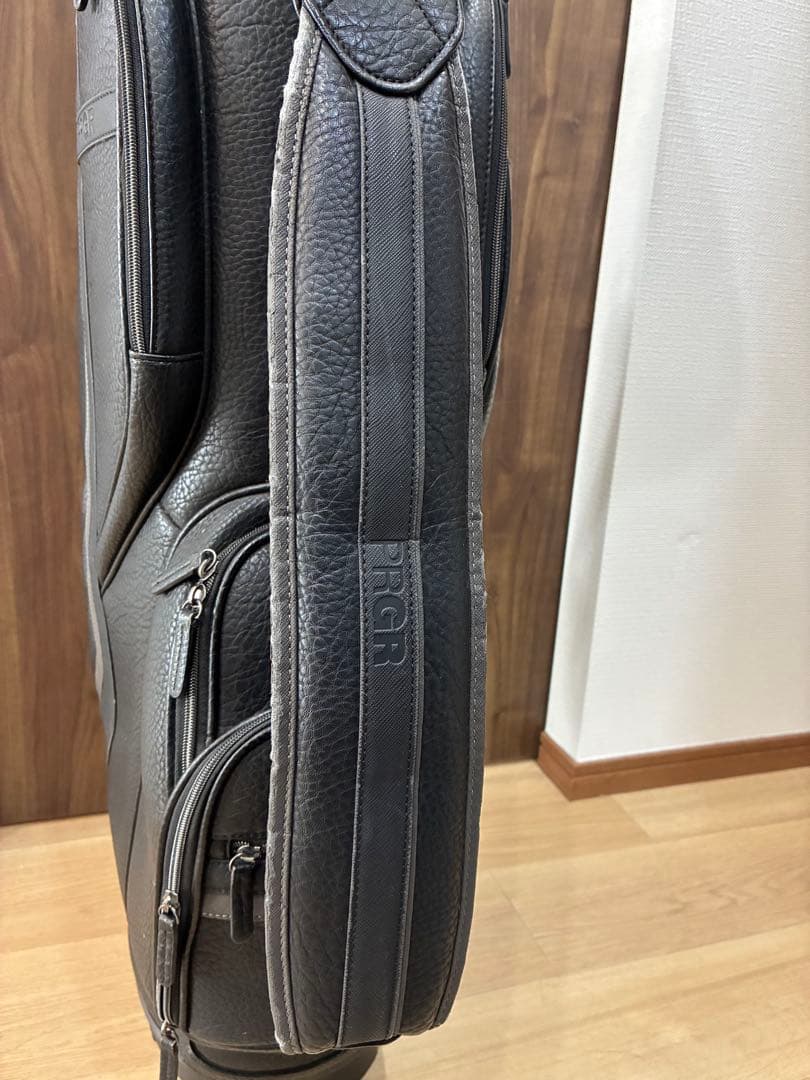 PRGR プロギア キャディバッグ ブラック