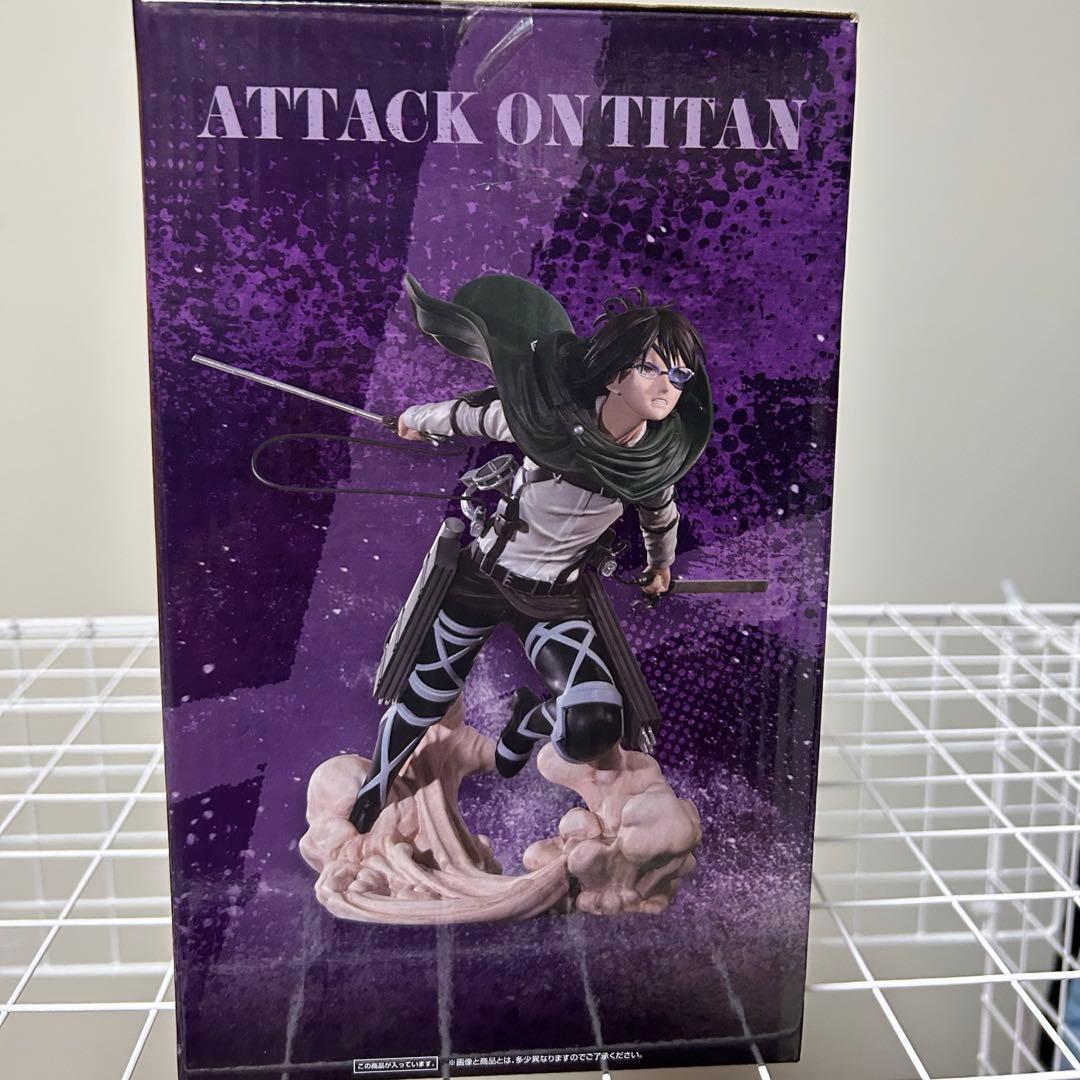 進撃の巨人 一番くじ 地鳴らし リヴァイ ハンジ 終尾の巨人