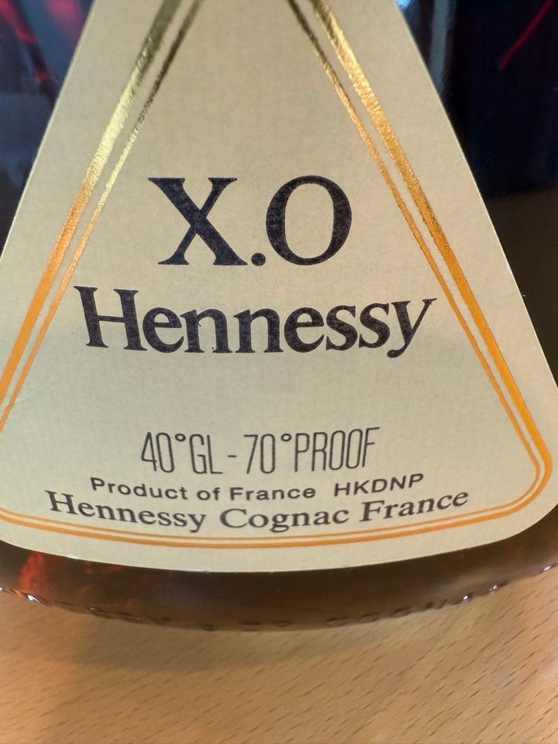 【1500ml】ヘネシー Hennessy X.O 金キャップ　マグナムボトル