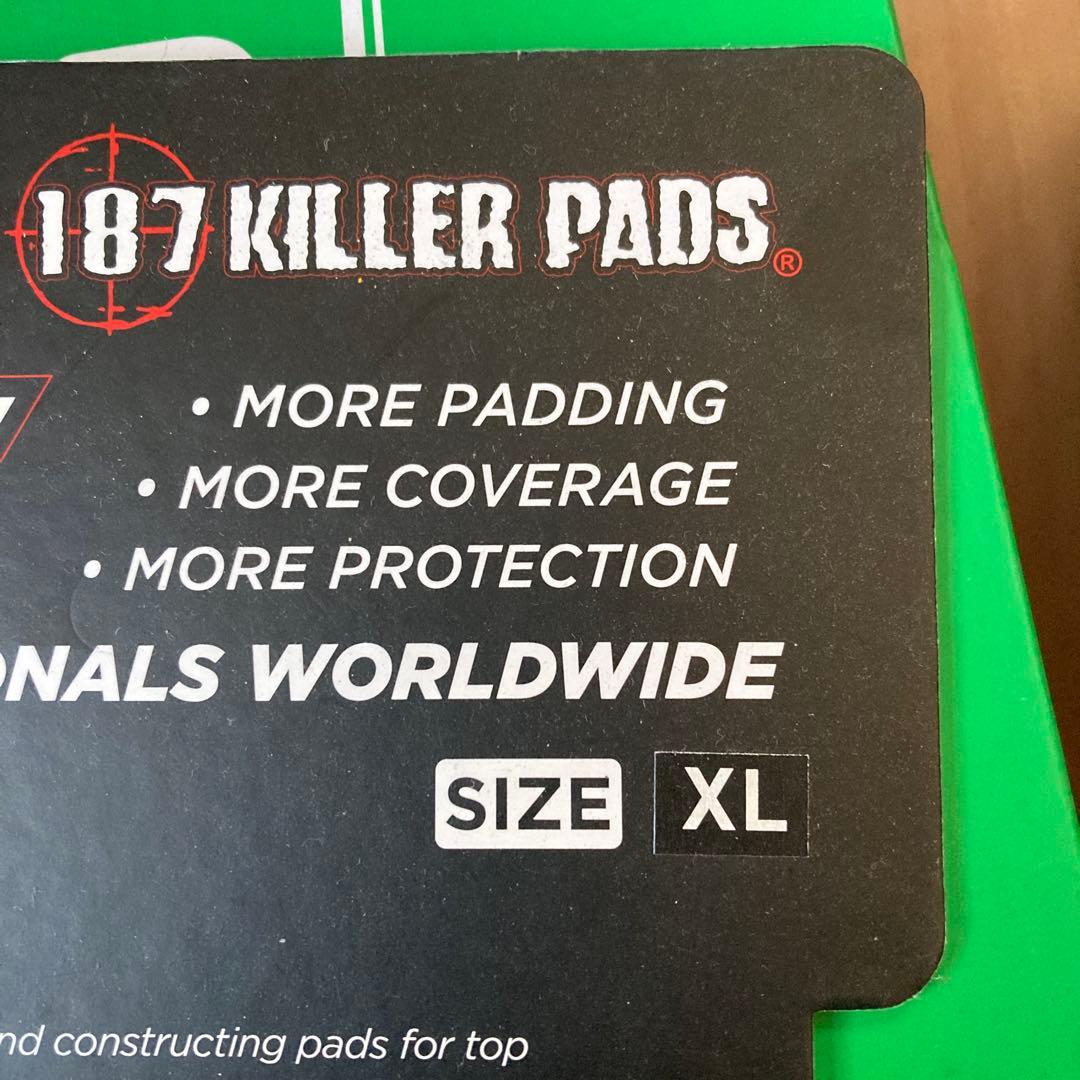 【新品】187 KILLER PADS 膝&肘　サイズXL（大人用）
