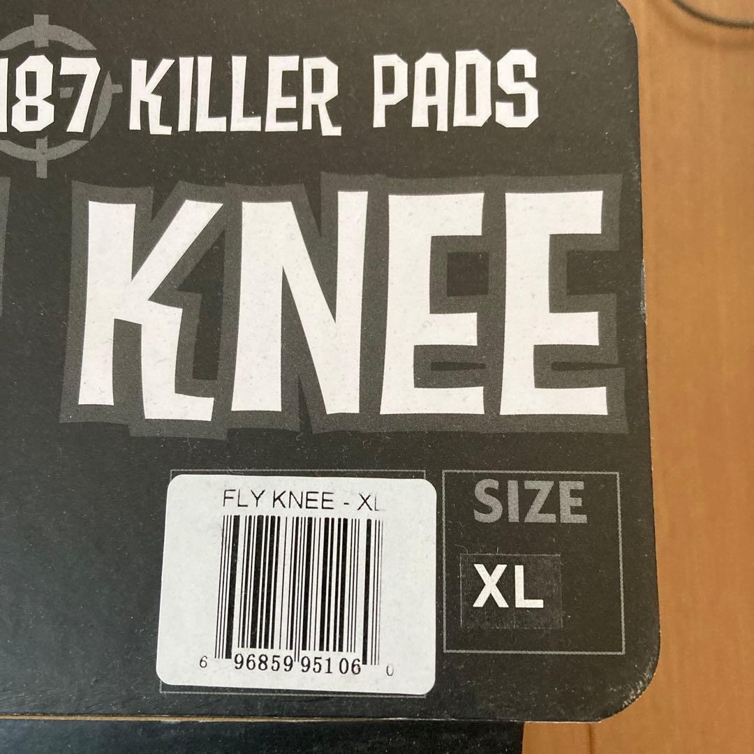 【新品】187 KILLER PADS 膝&肘　サイズXL（大人用）