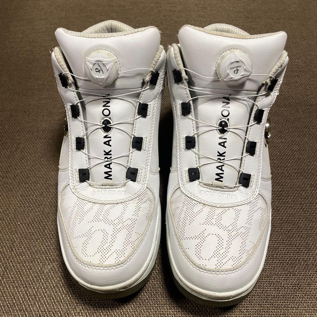 MARK&LONA マークアンドロナ ゴルフシューズ スパイクレス ホワイト