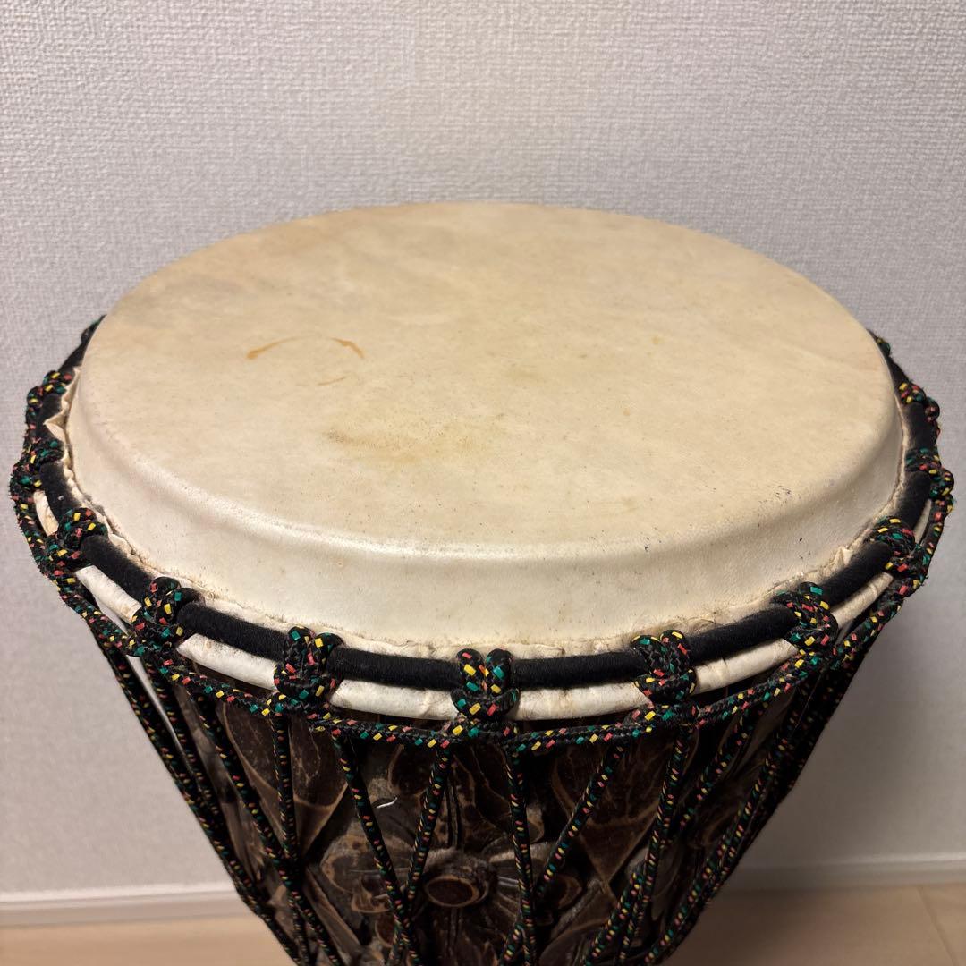 ジャンベ　太鼓　持ち運び可　インテリア