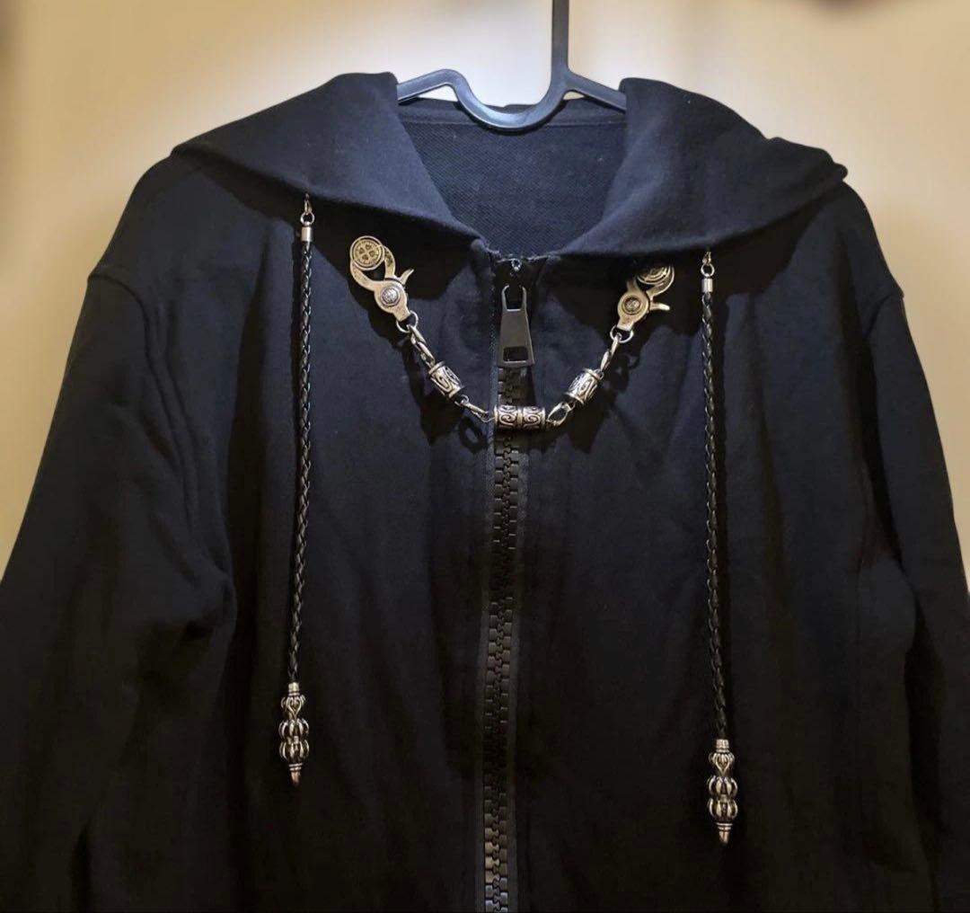 キングダムハーツ　13機関モチーフパーカー　Mサイズ