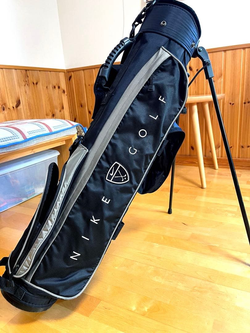 NIKE GOLF スタンド付きキャディバッグ ブラック