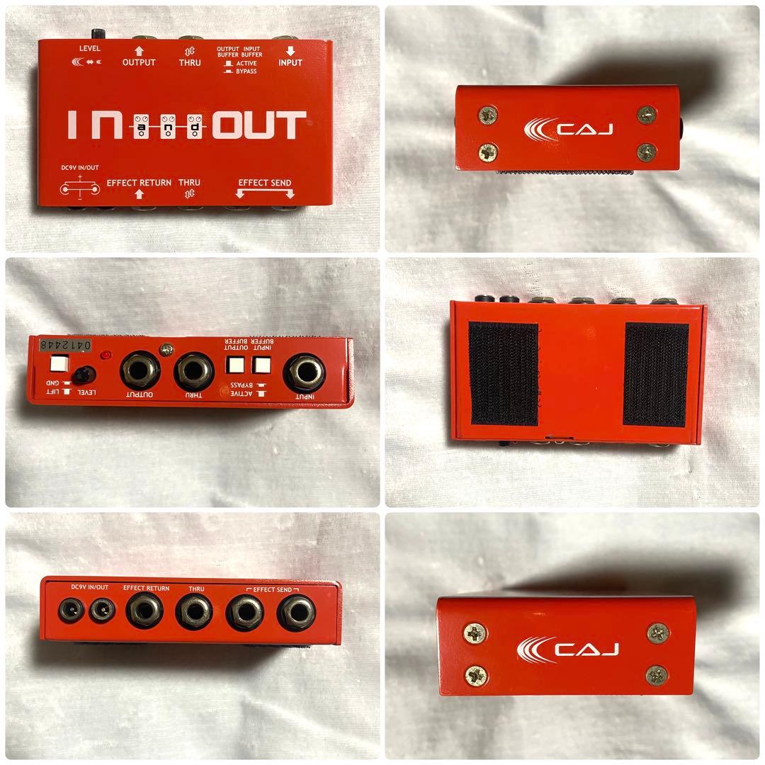 CAJ IN OUT エフェクター 本体