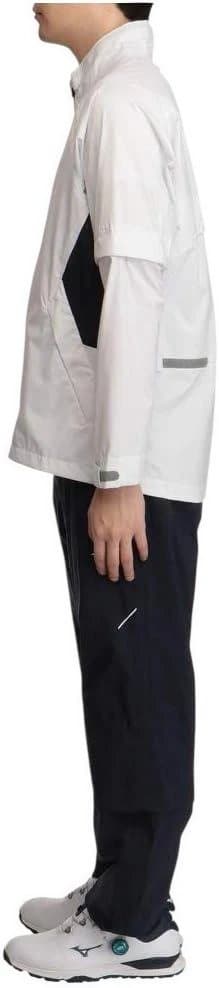 【ミズノ】【Mizuno】高機能ゴルフ用レインウェア　※未使用、キャップ付き