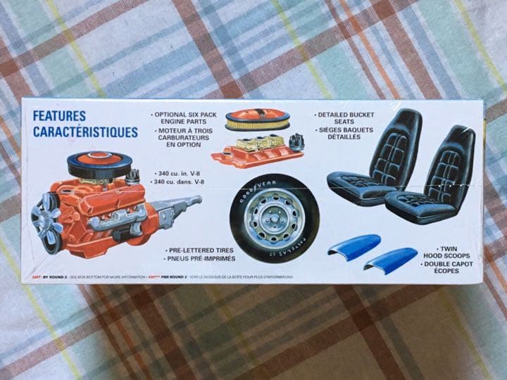 amt 1/25 プリムス・ダスター340 1971年型 新品 シュリンク未開封