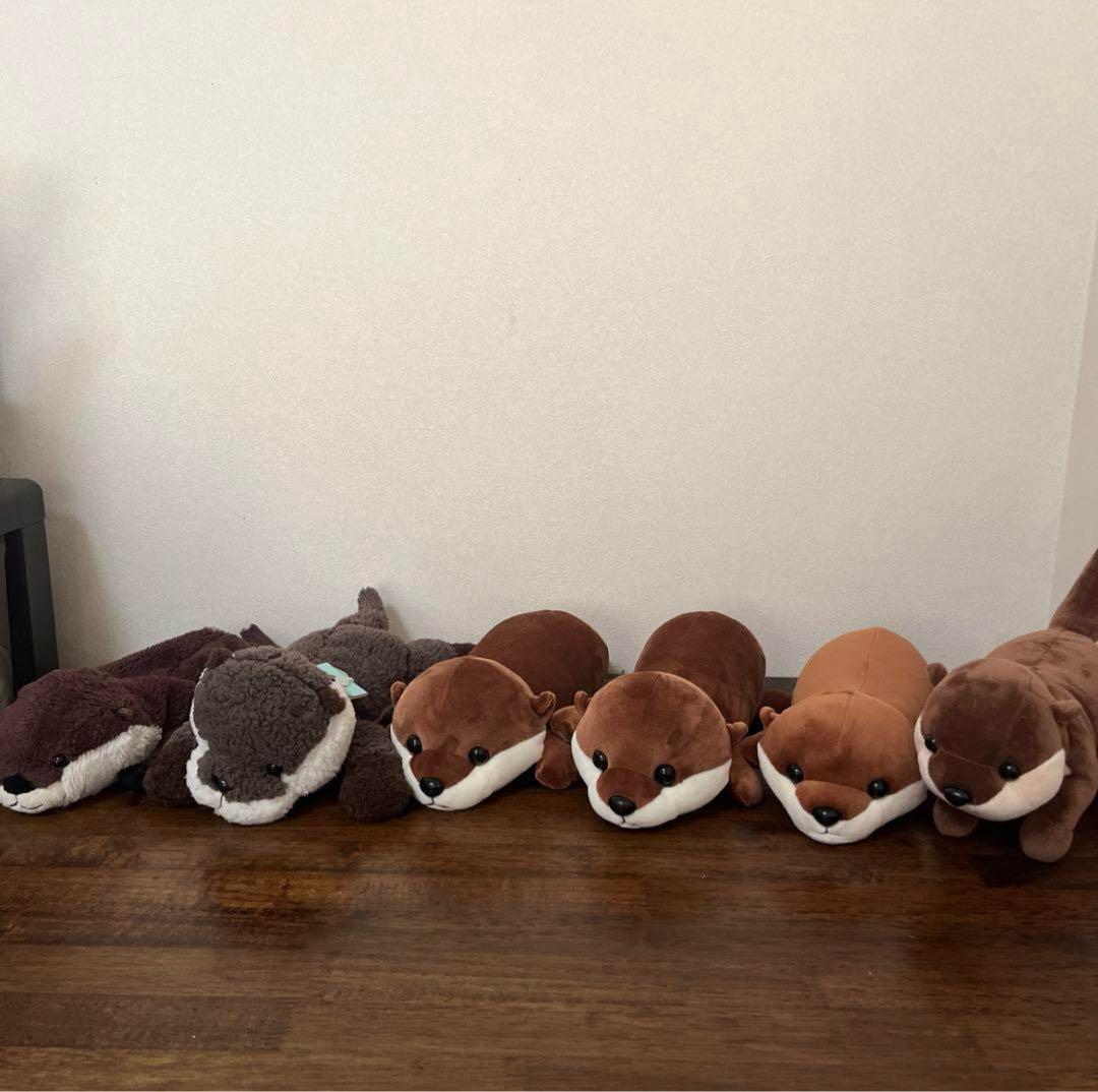 カワウソぬいぐるみ ストラップ 36個まとめ売り