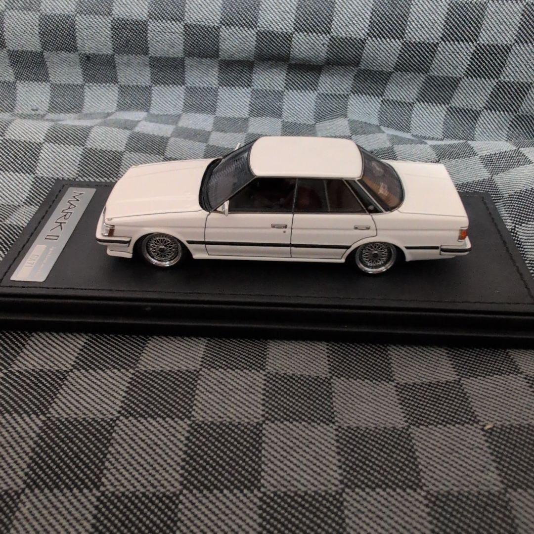 ソ*ン様 1/43 Toyota MarkII Grande GX71 ホワイト