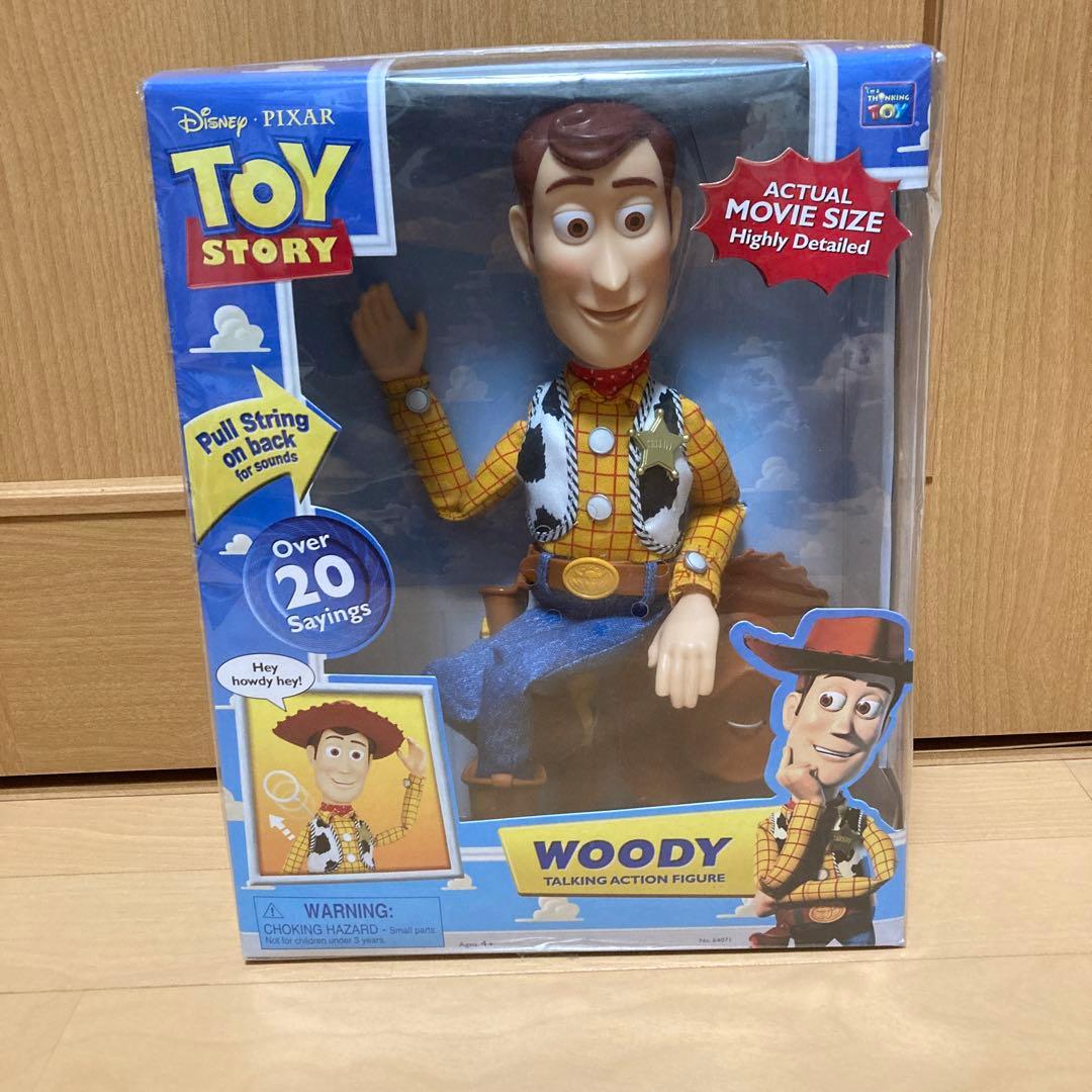 トイストーリー バズライトイヤー・ウッディ　トーキングフィギュア2体セット