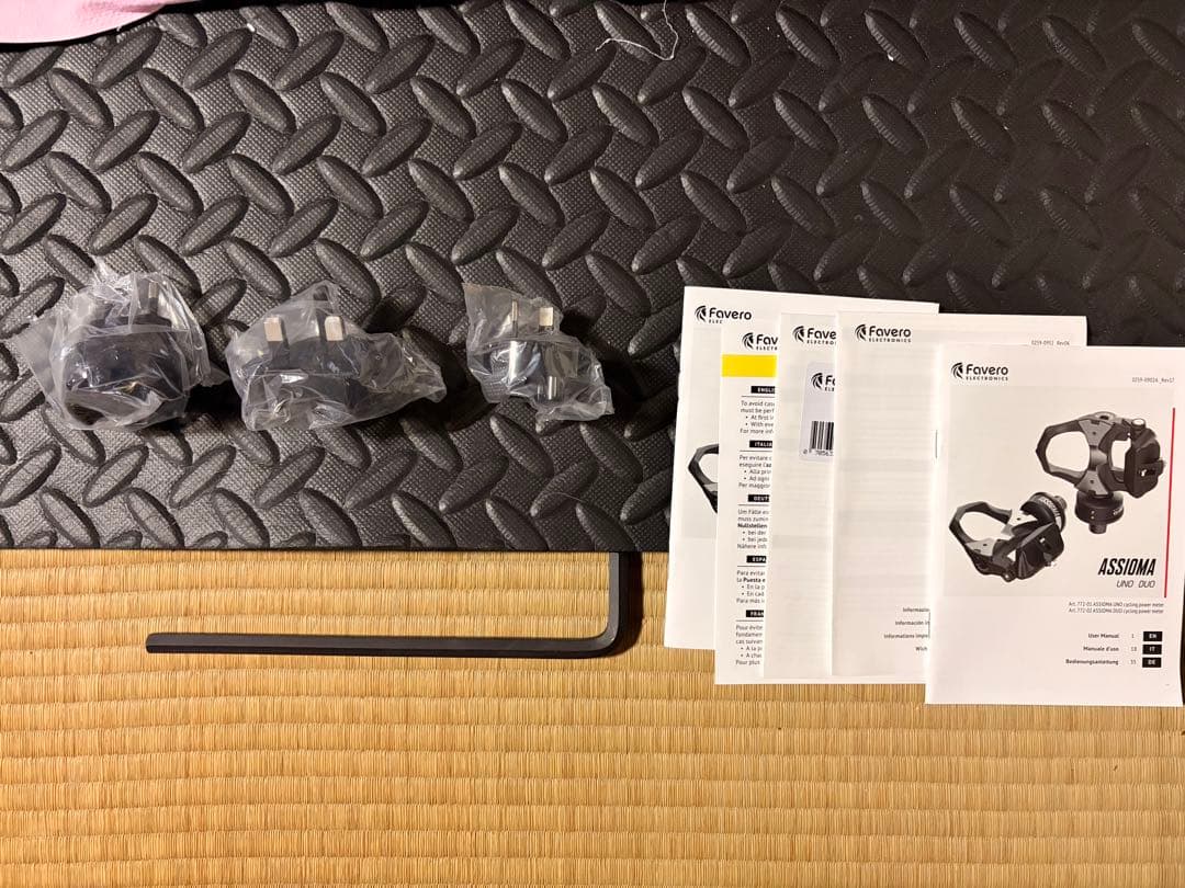 ファベロアシオマFaveroASSIOMA DUOパワーメーター予備ベアリング付