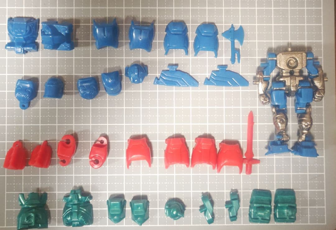 昭和玩具　合金ロボ　機甲界　ガリアン　ダイカスト製ボディ　日本製　加藤製作所