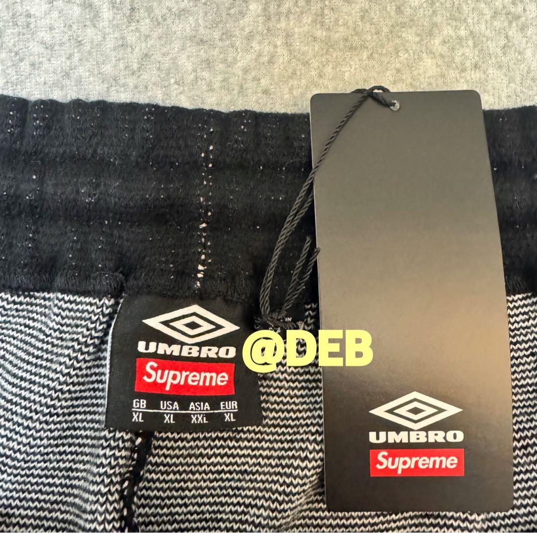 ウェア Supreme Umbro Knit Soccer Short Black XL
