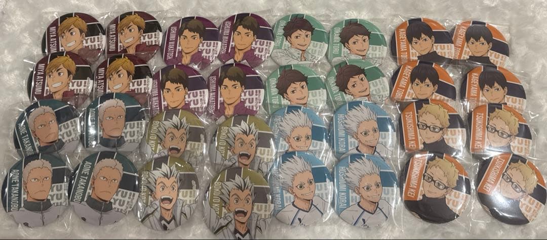 ハイキュー 缶バッジ 10周年記念展