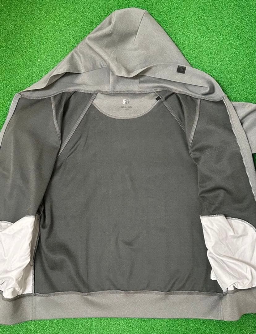 BRIEFING リカバリー　パーカー L ブリーフィング　フルジップフーディ