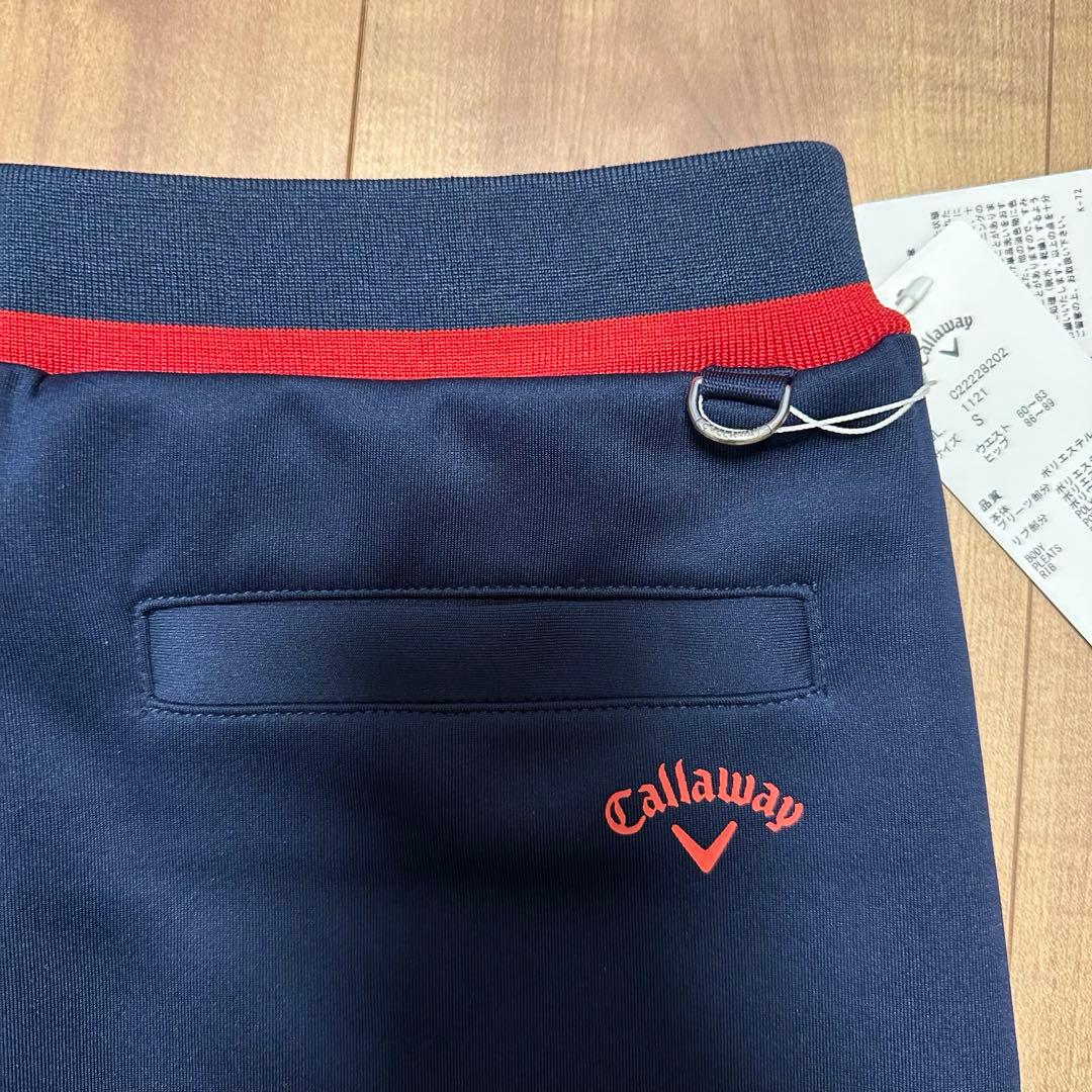 サイドプリーツスカート　半袖　ポロシャツ　春夏　ホワイト×ネイビー　セットアップ