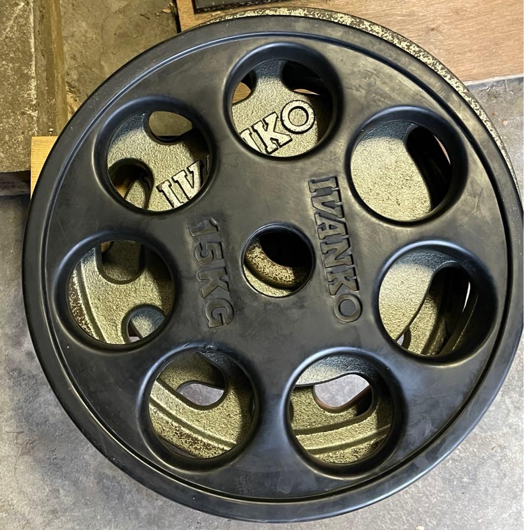 ②-2 IVANKOイヴァンコラバープレート15kg × 1枚 ※セット販売のみ