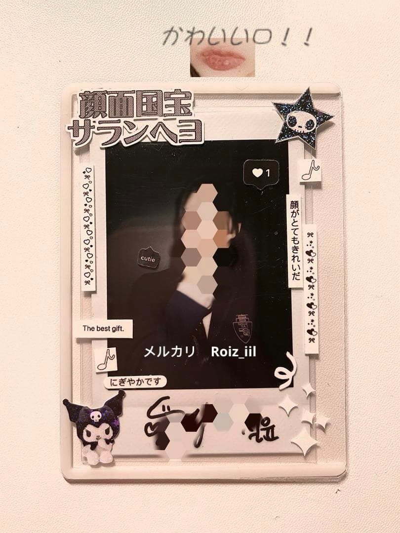 NMIXX ソリュン サイン入りチェキ サイン入りポラロイド