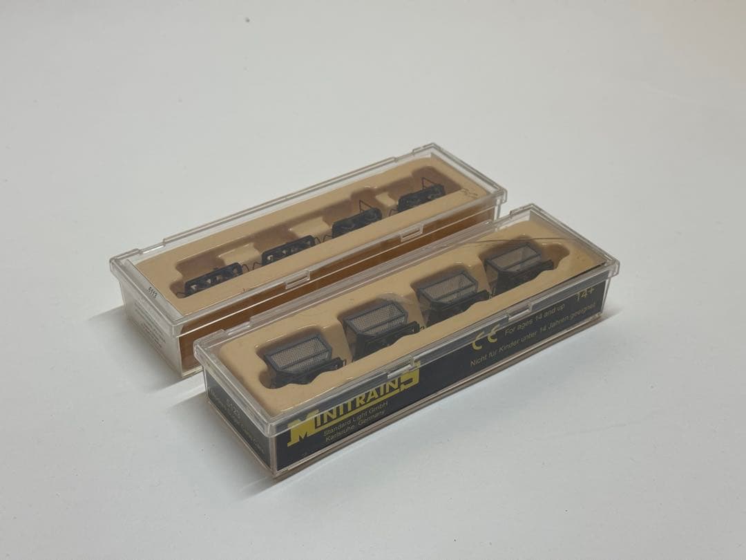 ミニトレインズ　ログワゴン4両&サトウキビワゴン4両