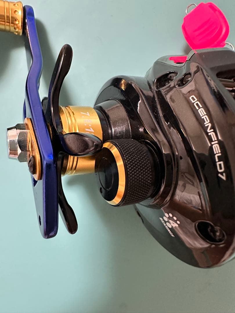【美品】Abu Garciaアブガルシア オーシャンフィールド7 L(左巻)中古