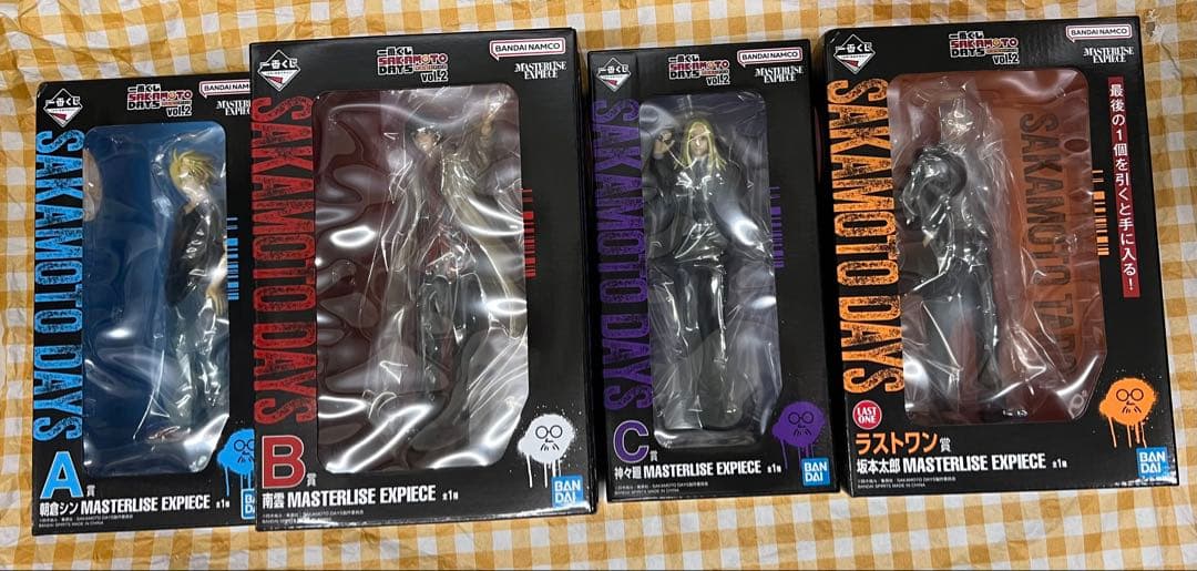 Sakamoto Days フィギュアセット A B C ラストワン