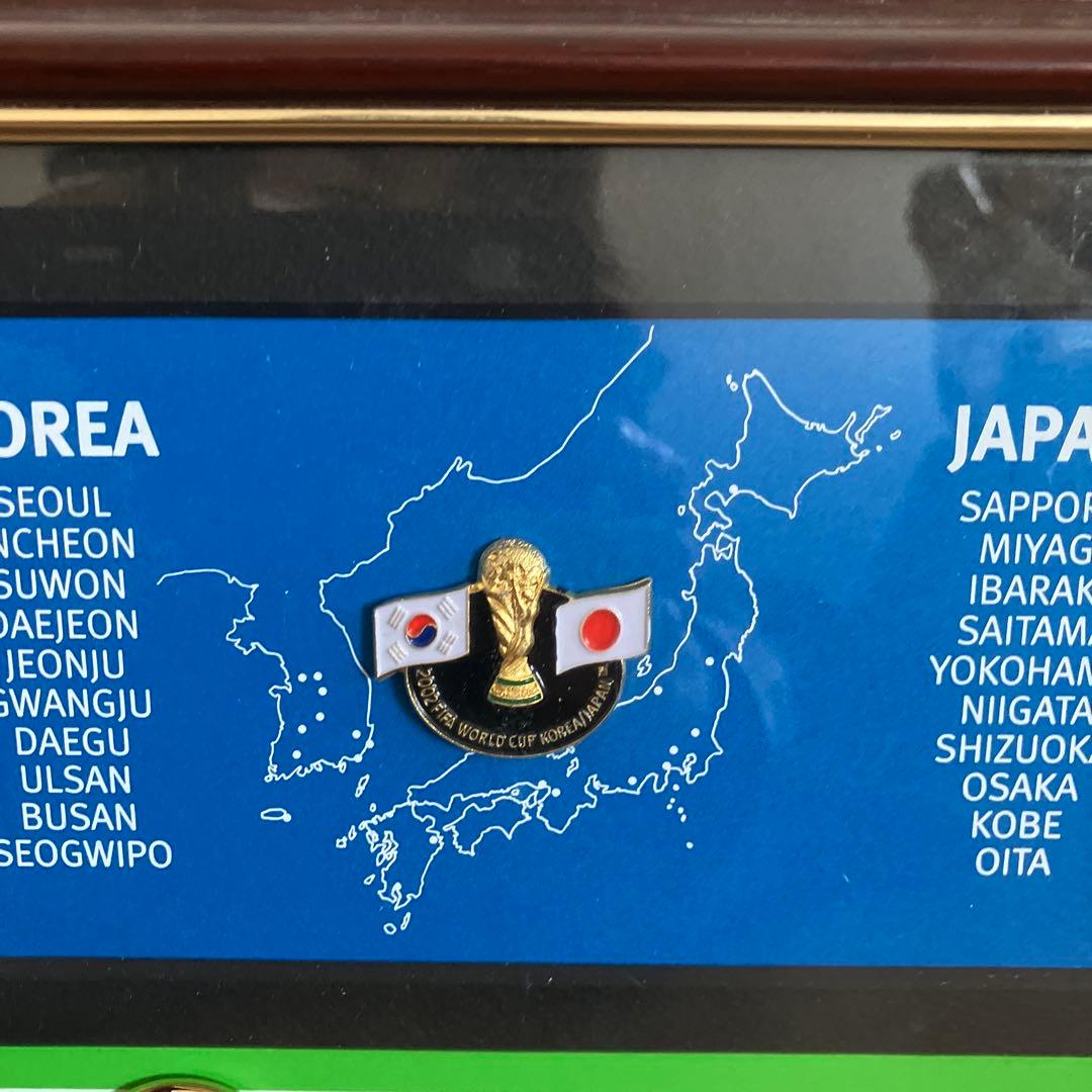 貴重サッカーバッチ2002 FIFA World Cup ピンバッジセット