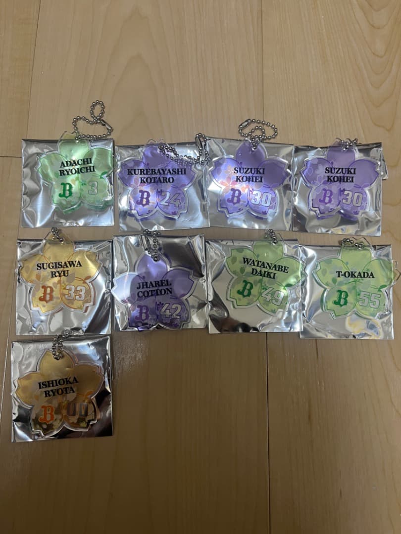 オリックスガチャ 缶バッジ アクキー