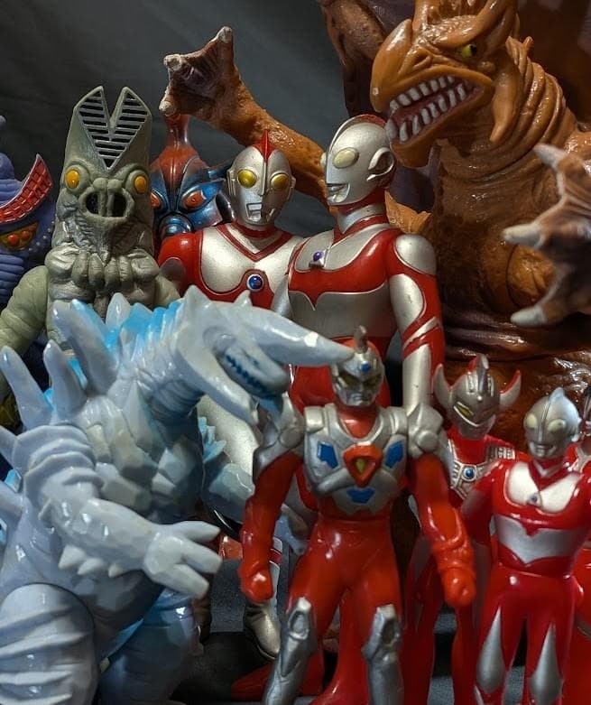 ウルトラマン80＆バルタン星人5代目・グレート＆ゲルガドン他（バンダイ）10体