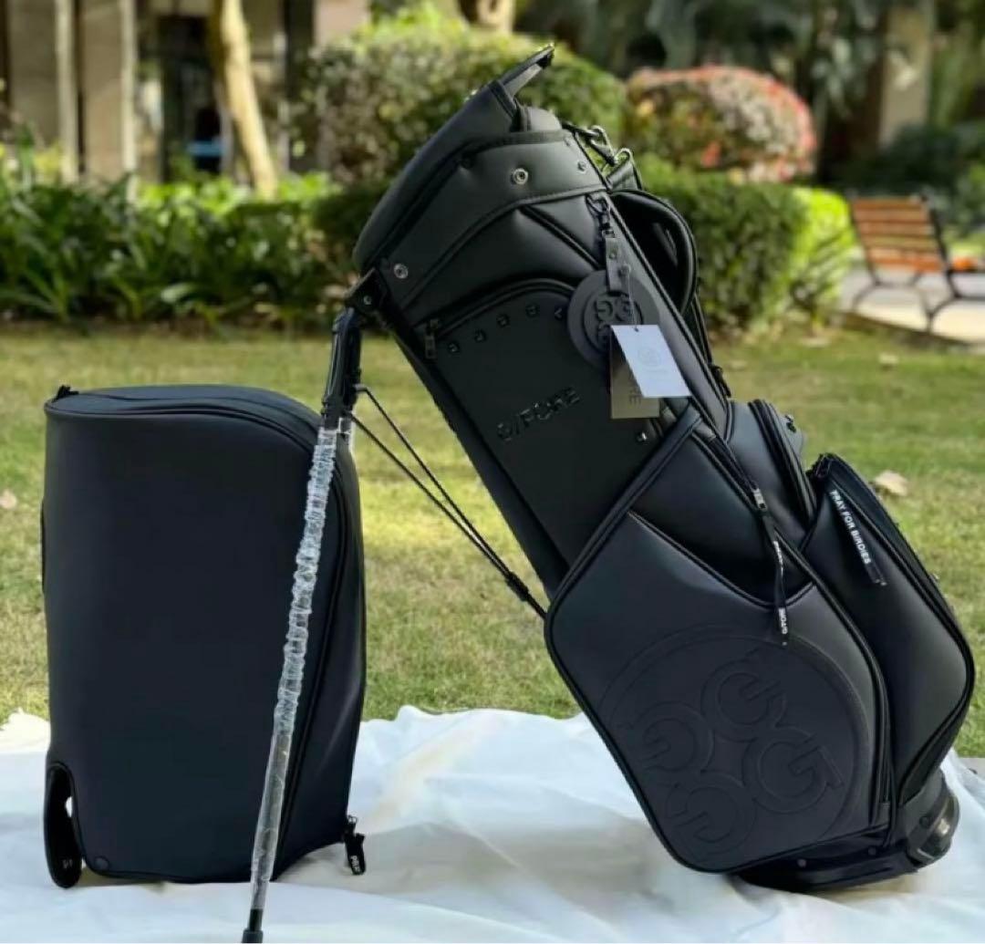 ジーフォア G/FORE ゴルフバッグ スタンド式キャディバッグ ブラック