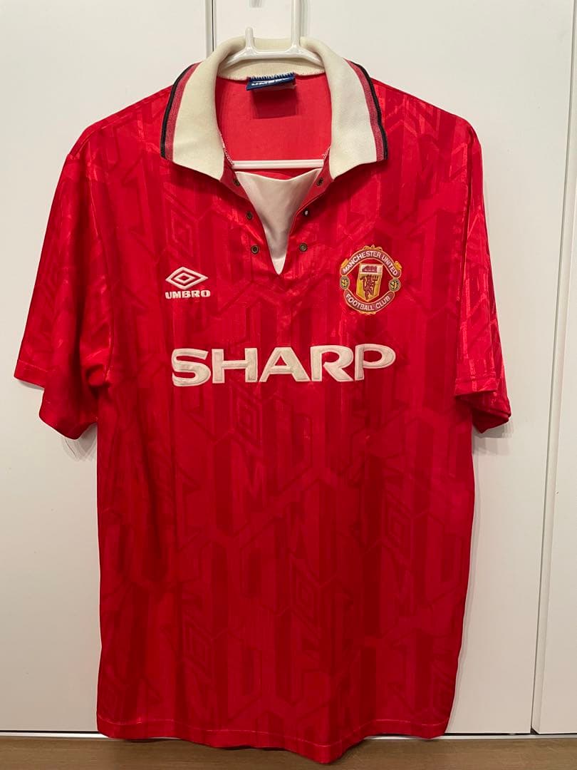 マンチェスターユナイテッド ユニフォーム　1992年1994 シャープSHARP