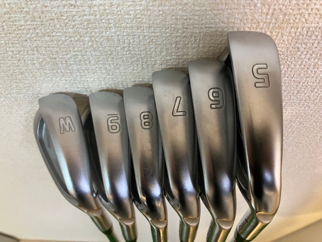 PING i210 アイアン 黒ドット AMT S200 6本セット