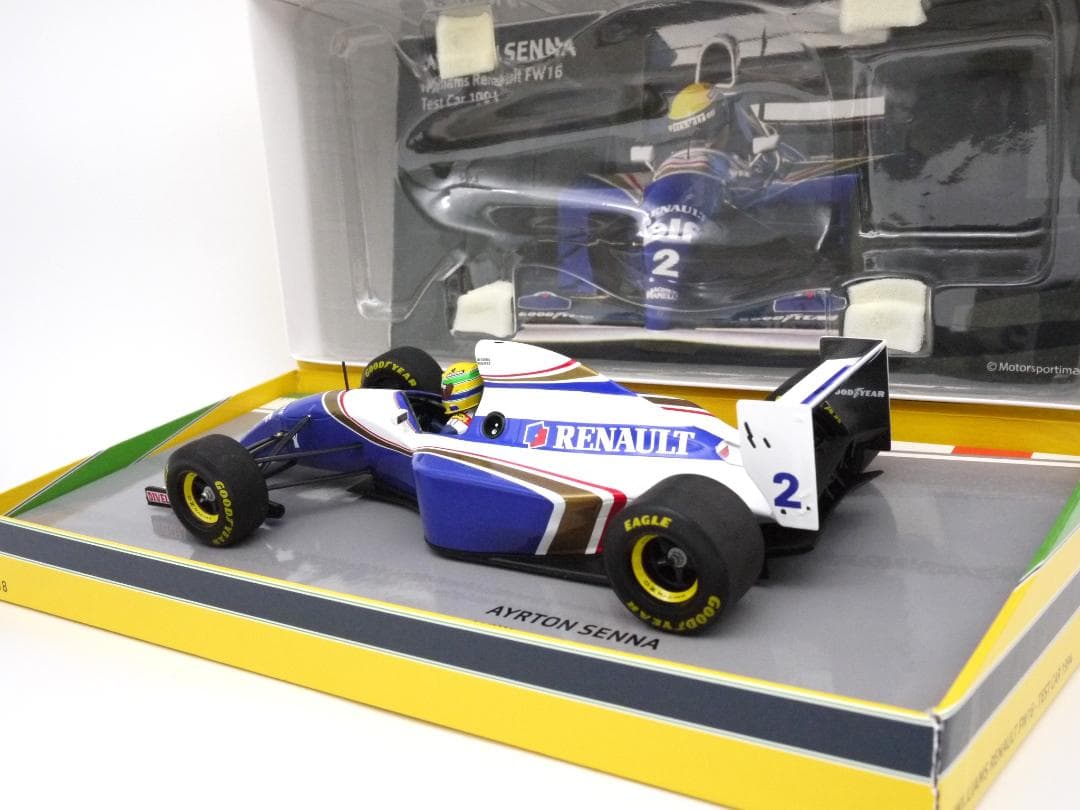 1/18 ウィリアムズ FW16 ポールリカール A.セナ（訳あり）