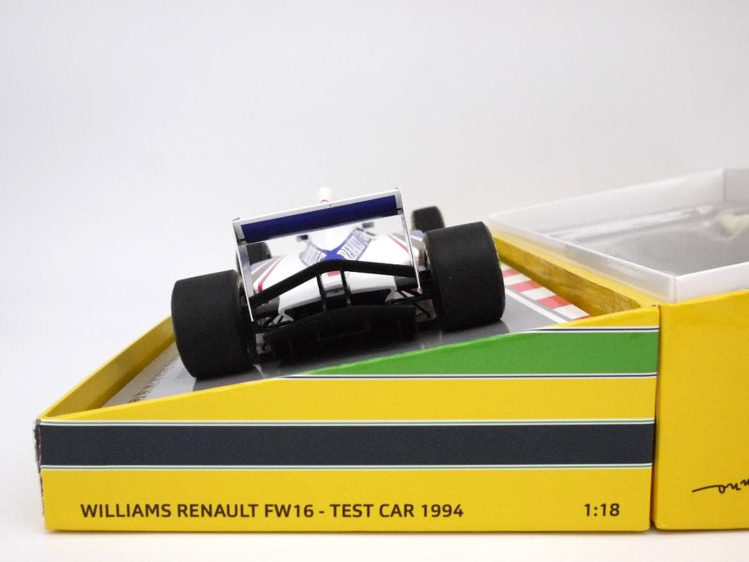 1/18 ウィリアムズ FW16 ポールリカール A.セナ（訳あり）