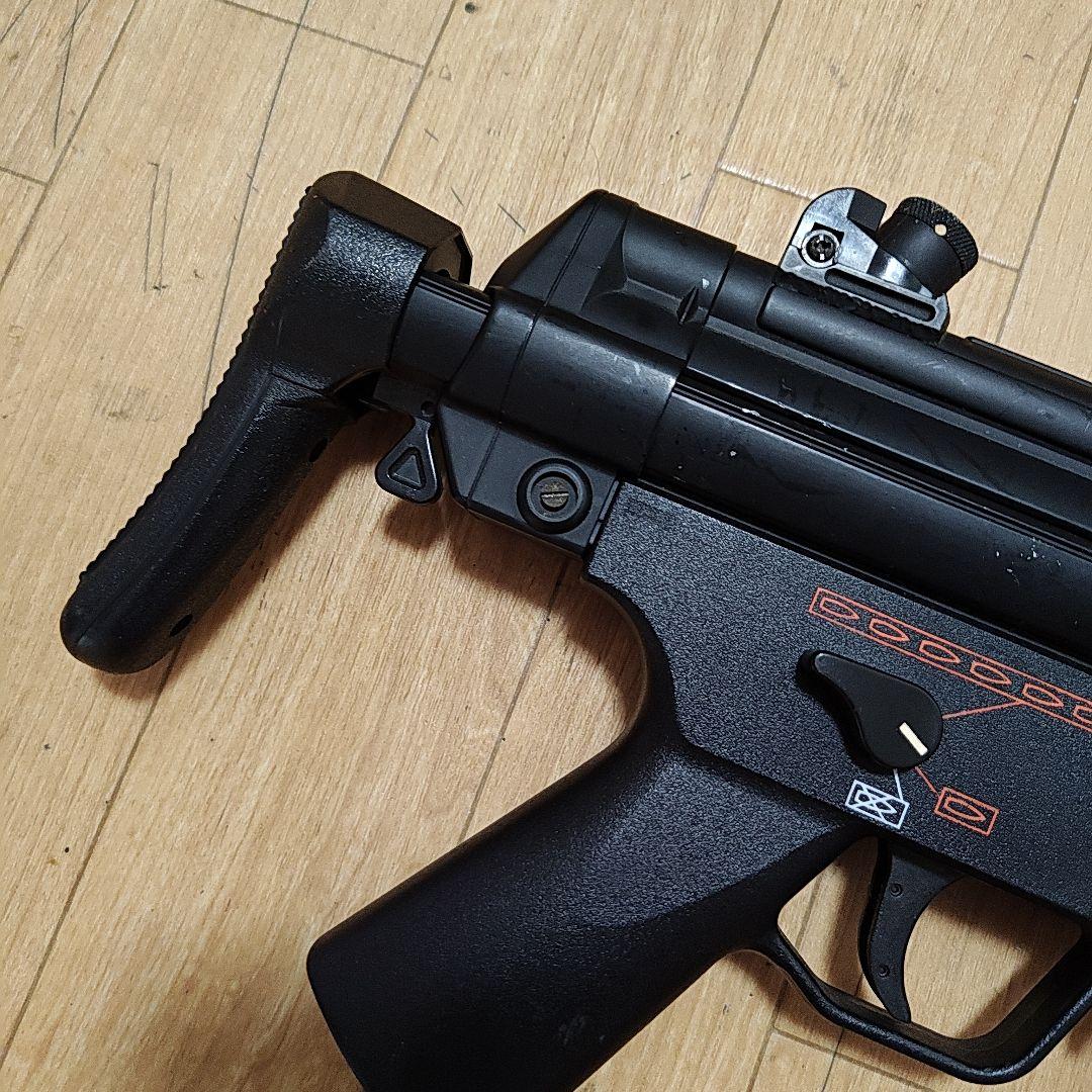 東京マルイ　スタンダード電動ガン　MP5SD6　作動確認済み　多段　バッテリー付