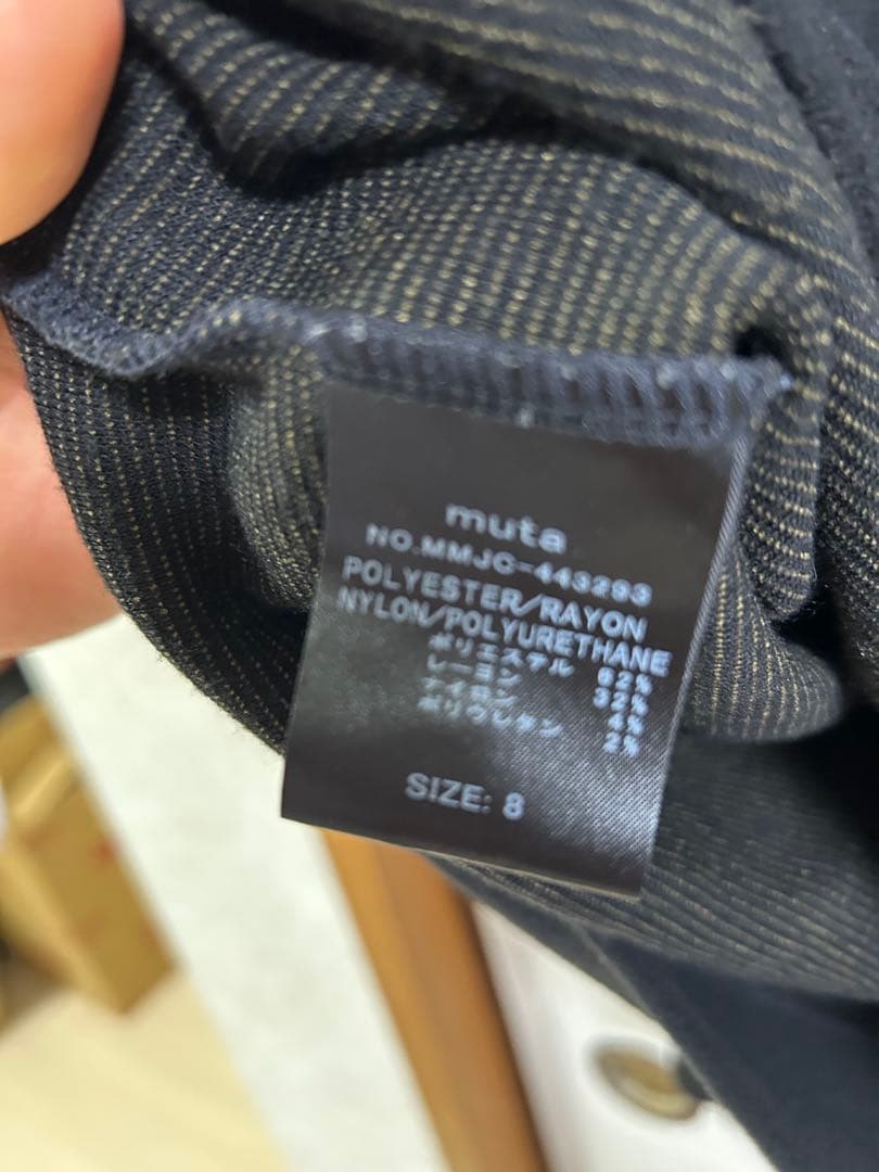 ムータ　ゴルフ　モックネック　サイズ8