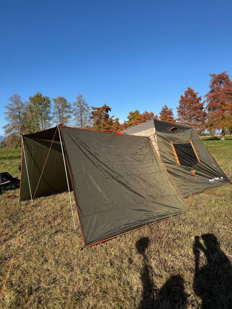 【専用】ビッグベアー/ワンタッチテントタープシート2枚付き