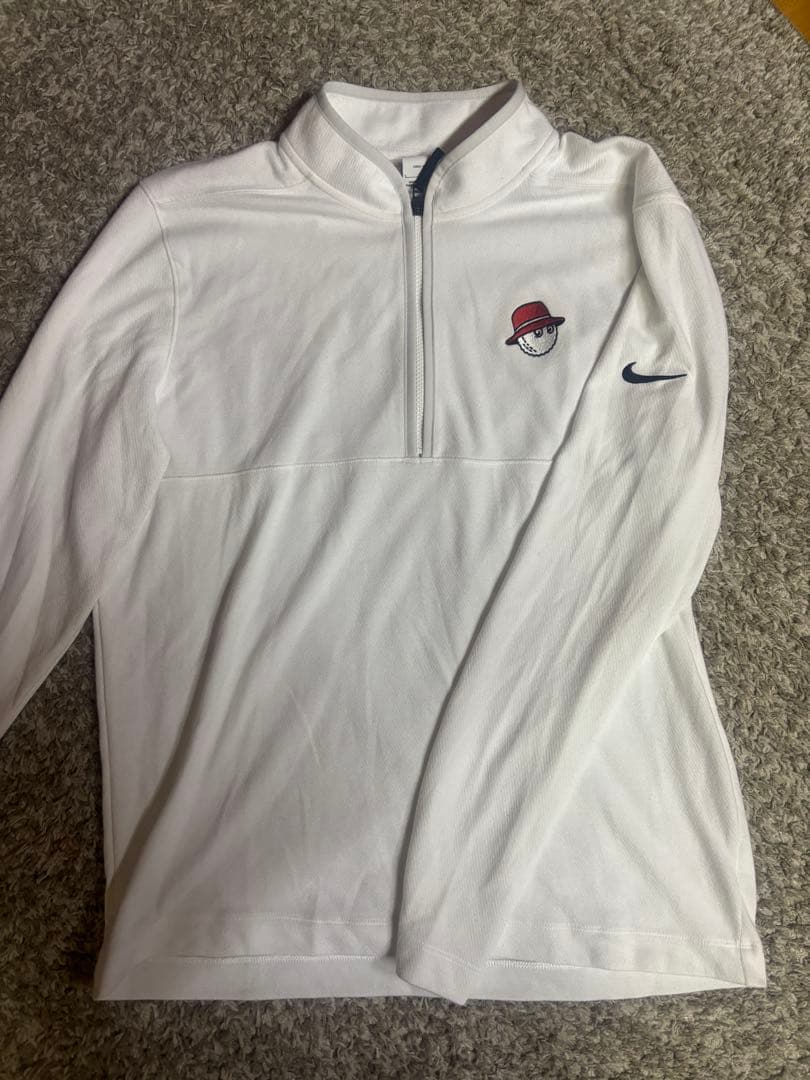 【激レア】NIKE × Malbon マルボン ゴルフ 長袖ジップシャツ Ｌ