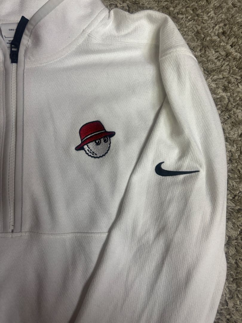 【激レア】NIKE × Malbon マルボン ゴルフ 長袖ジップシャツ Ｌ