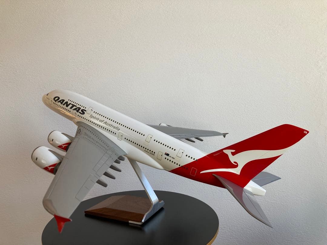【超レア】 PACMIN カンタス航空A380 1/100デスクトップモデル